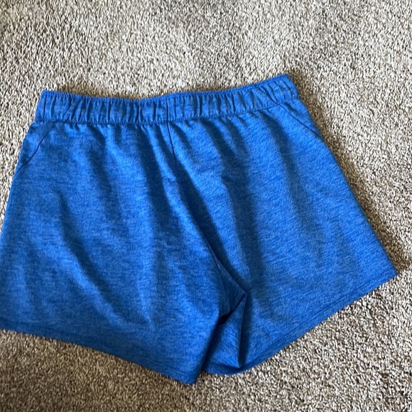 Nike shorts. Size S. Blue with pink waist band and strings. - Picture 5 of 5